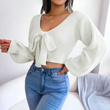 Katniss | Pull Femme Élégant à Col en V