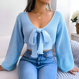 Katniss | Pull Femme Élégant à Col en V
