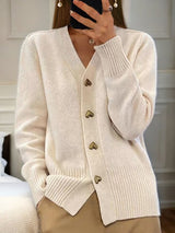 Pull Femme Élégant en Laine Long Manches 6