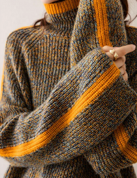 Weicher Damenpullover aus Strick Herbstkollektion, Modeentdeckung