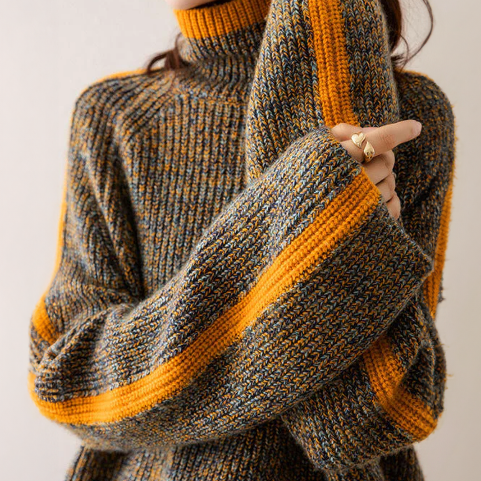 Pull Femme Élégant en Tricot Doux 0