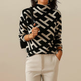 Pull Femme Élégant en Tricot Moderne 0