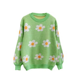 Pull Femme Floral Hiver Chic 4