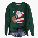 Pull Femme Manches Longues Col Rond 3