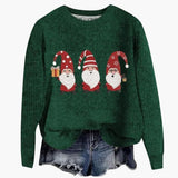 Pull Femme Manches Longues Col Rond 4