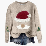 Pull Femme Manches Longues Col Rond 7