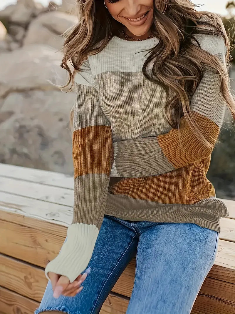 Pull Femme Multicolore Confortable et Stylé 0