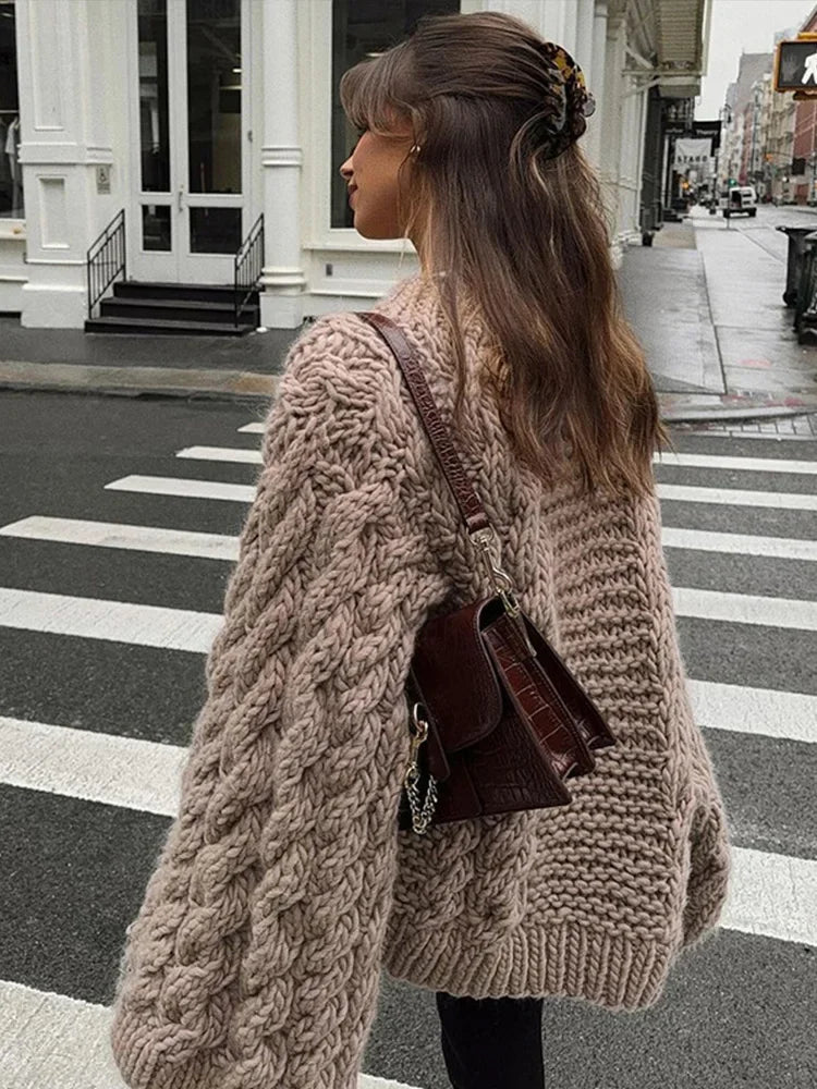 Pull Femme Oversize Chic Décontracté 1