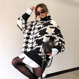 Pull Femme Oversize Zigzag Confortable 1