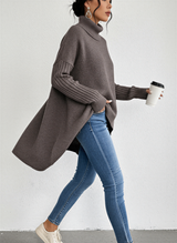 Pull Femme Oversize à Col Roulé 6