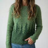 Damenpullover Retro Mehrfarbig Skandinavischer Stil