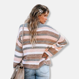 Pull Femme Surdimensionné Confortable Col Rond 4