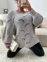 Pull Femme Surdimensionné Confortable et Stylé 1
