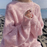 Pull Femme Tendance avec Détails Creux 0