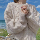 Pull Femme Tendance avec Détails Creux 2