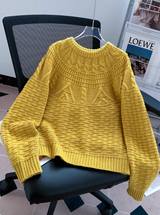 Pull Femme Torsadé Chic Décontracté 5
