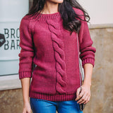 Pull Femme Tressé à Manches Longues 2