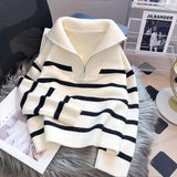 Pull Femme à Demi-Fermeture Éclair 2