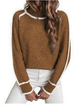 Pull Hiver Chic Col Roulé Femme 2