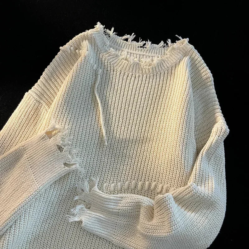 Pull Homme Hiver Élégant Tricoté 5
