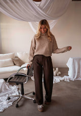 Pull Tricoté Doux Femme 0