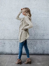Pull Tunique Élégant Femme Col Roulé 2