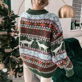 Pull de Noël Femme Confortable Unique 3