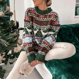 Pull de Noël Femme Confortable Unique 4