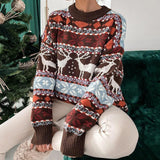 Pull de Noël Femme Confortable Unique 5