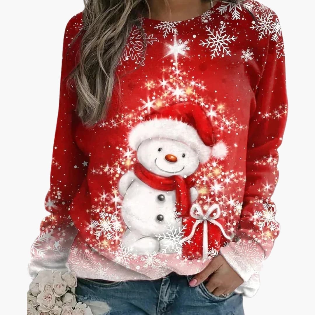 Pull de Noël Femme Festif 5