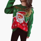 Pull de Noël Femme avec Motif Festif 1