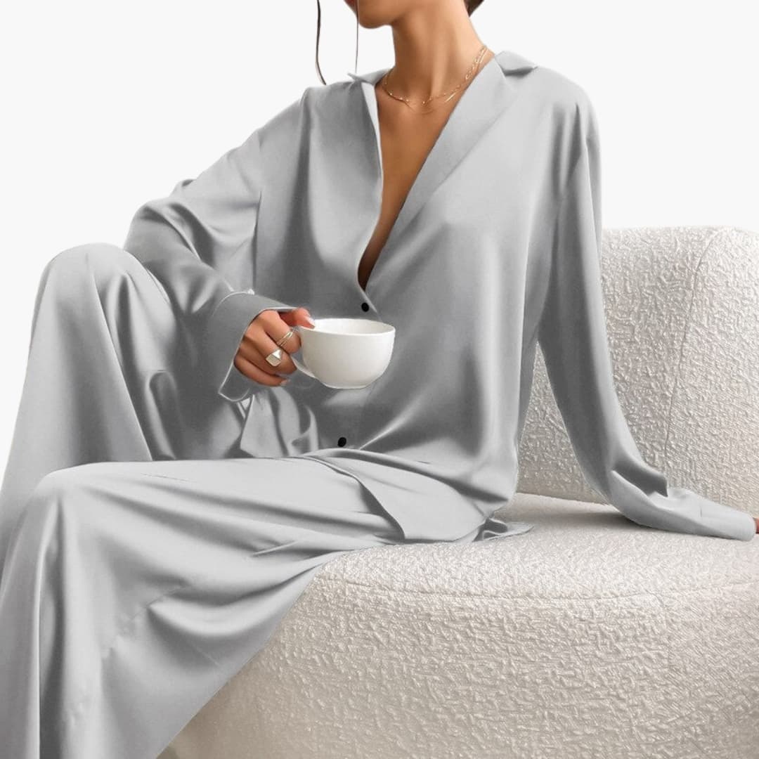Pyjama Femme Confortable Ensemble Élégant 2