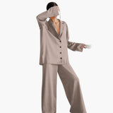 Pyjama Femme Confortable Ensemble Élégant 7