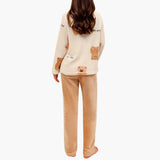 Pyjama Femme Élégant 2 Pièces Imprimé 3