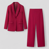 Ravenna | Ensemble Tailleur Pantalon Femme Élégant en Polyester