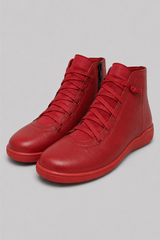 Bottines confortables pour femme, élégantes en cuir souple,