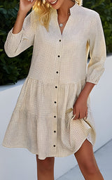 Maeva | Robe Midi Chic Femme Polyvalente