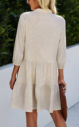 Maeva | Robe Midi Chic Femme Polyvalente