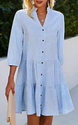 Maeva | Robe Midi Chic Femme Polyvalente