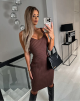 Robe Élégante Sans Manches Femme 2