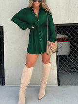 Robe Femme Élégante en Satin Romper 10