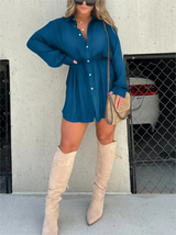 Robe Femme Élégante en Satin Romper 9