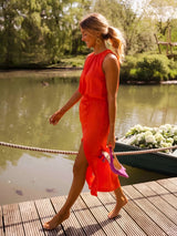 Calypso | Robe Femme Midi Élégante et Confortable