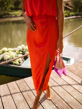 Calypso | Robe Femme Midi Élégante et Confortable