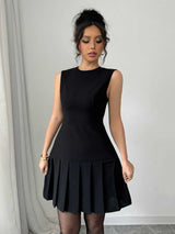 dresses : Atalia | Robe Femme Sans Manches élégante in van Seroa