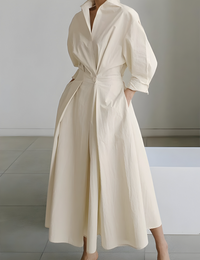 Elegantes, langes Damenkleid