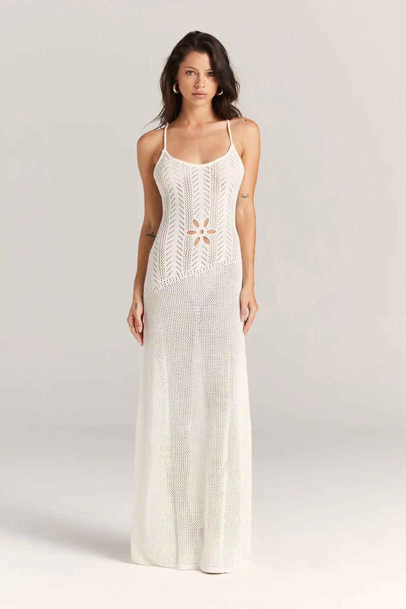 Robe Longue Femme Chic en Maille 0