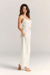 Robe Longue Femme Chic en Maille 2