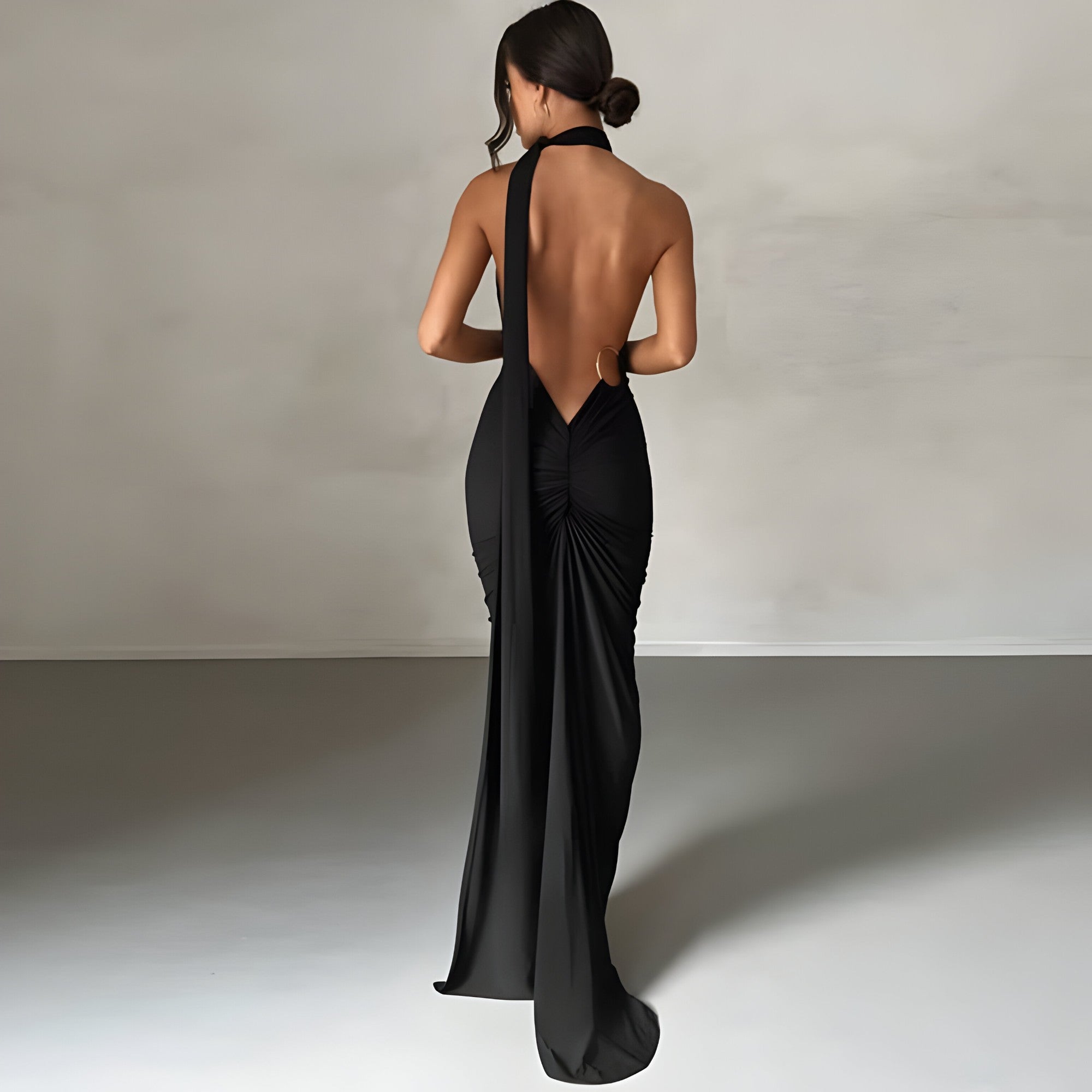 dresses : Avayah | Robe Longue Femme Dos Nu en Polyester in van Seroa