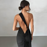 Romilly | Robe Longue Femme Élégante Dos Nu